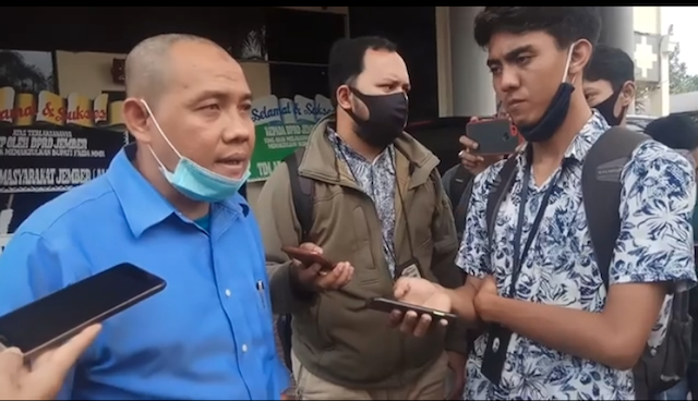 David Handoko, Ketua Komisi C DPRD Jember: MA Kiranya Obyektif Menilai Bupati Telah Melawan Aturan NKRI
